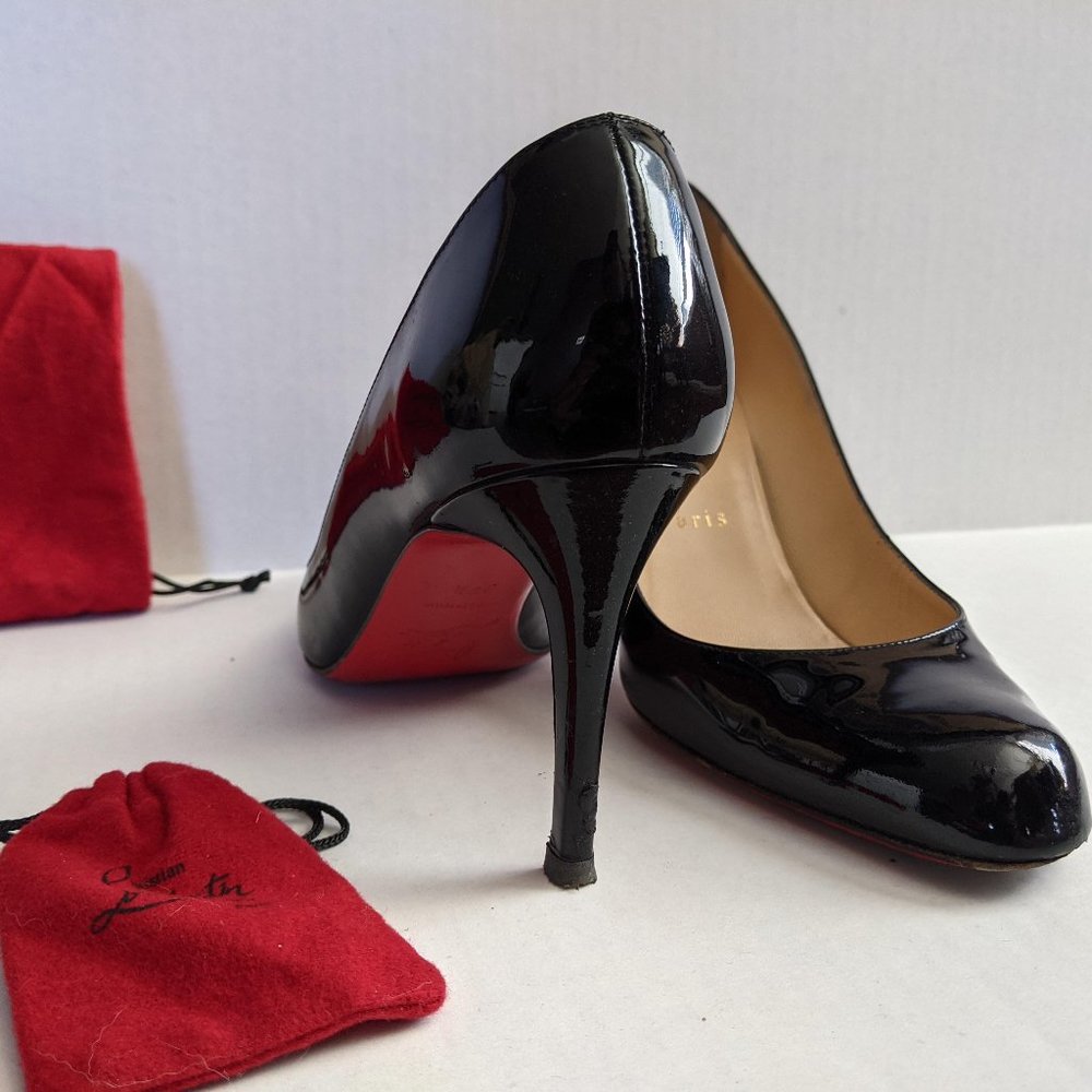 Christian Louboutin patent leather heels